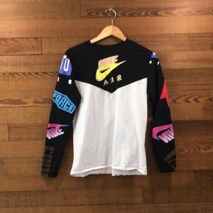 Nike Long Sleeve Shirt Medium - Logo Arms